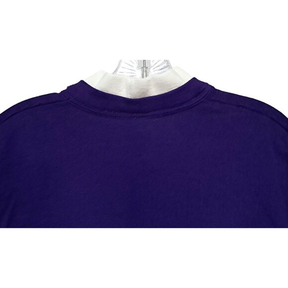 Vintage Cat Reflection Sweatshirt by Morning Sun Womens Size L Large Purple 80s - Picture 6 of 9